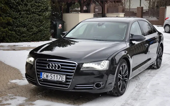 audi kalisz Audi A8 cena 75900 przebieg: 147000, rok produkcji 2012 z Kalisz